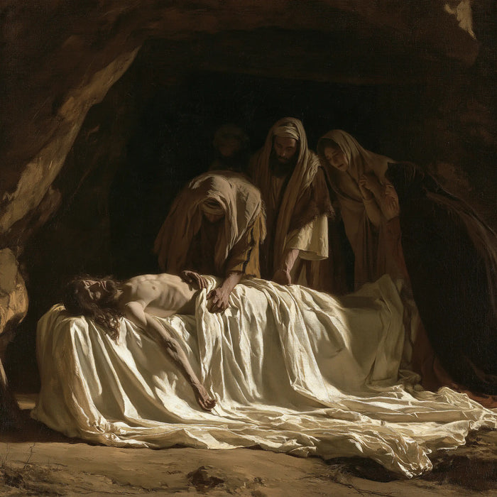 The Entombment of Jesus Christ - Sacred Silence · Square n° 2