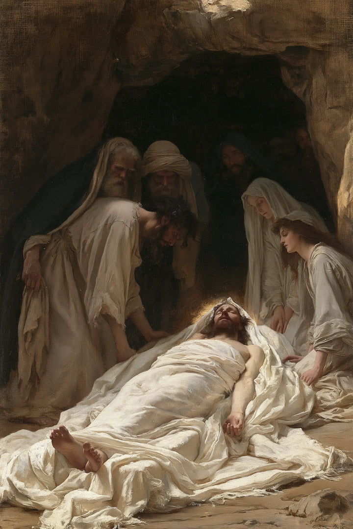 The Entombment of Jesus Christ - Symbolist · Portrait n° 2