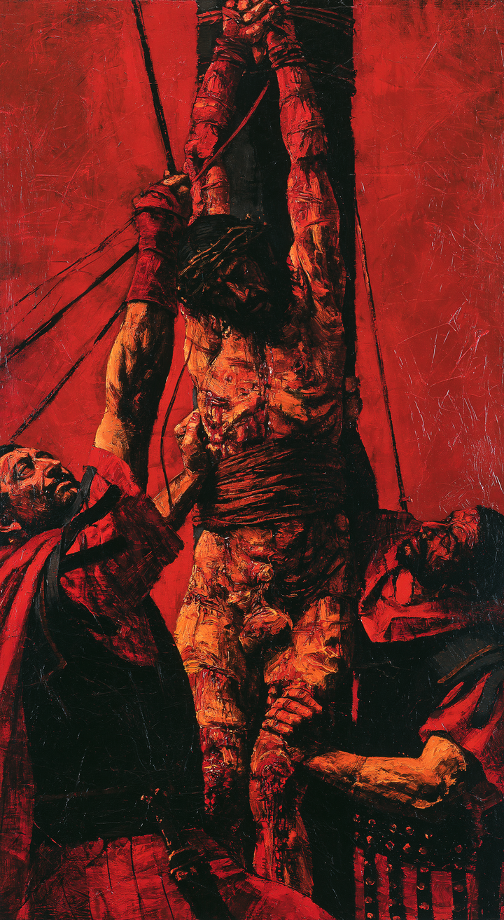 The Flagellation of Christ - Expressionist · Portrait n° 3