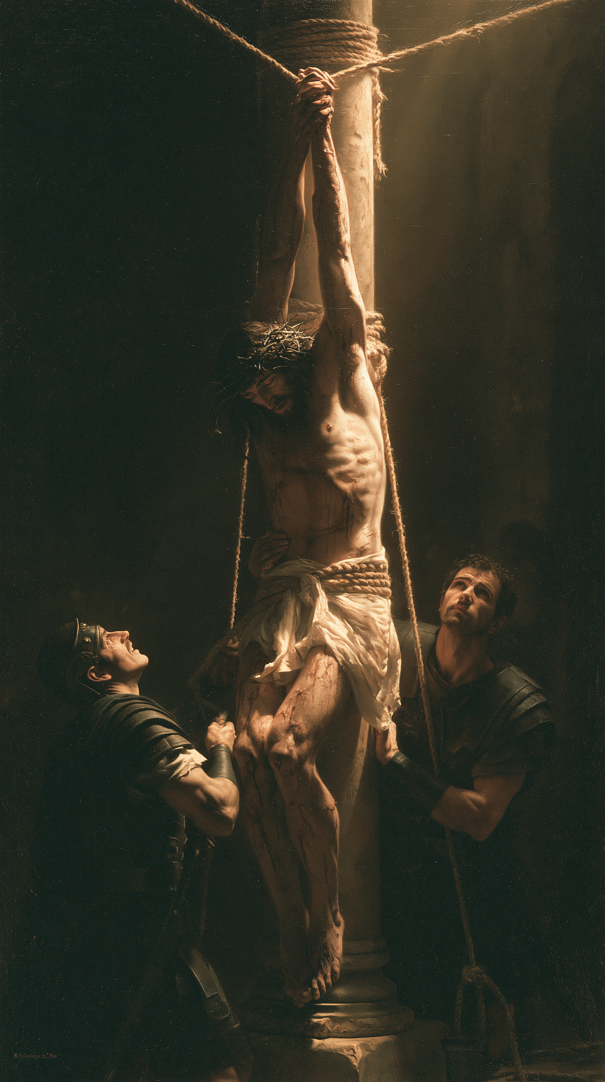 The Flagellation of Christ - Divine Light · Portrait n° 5