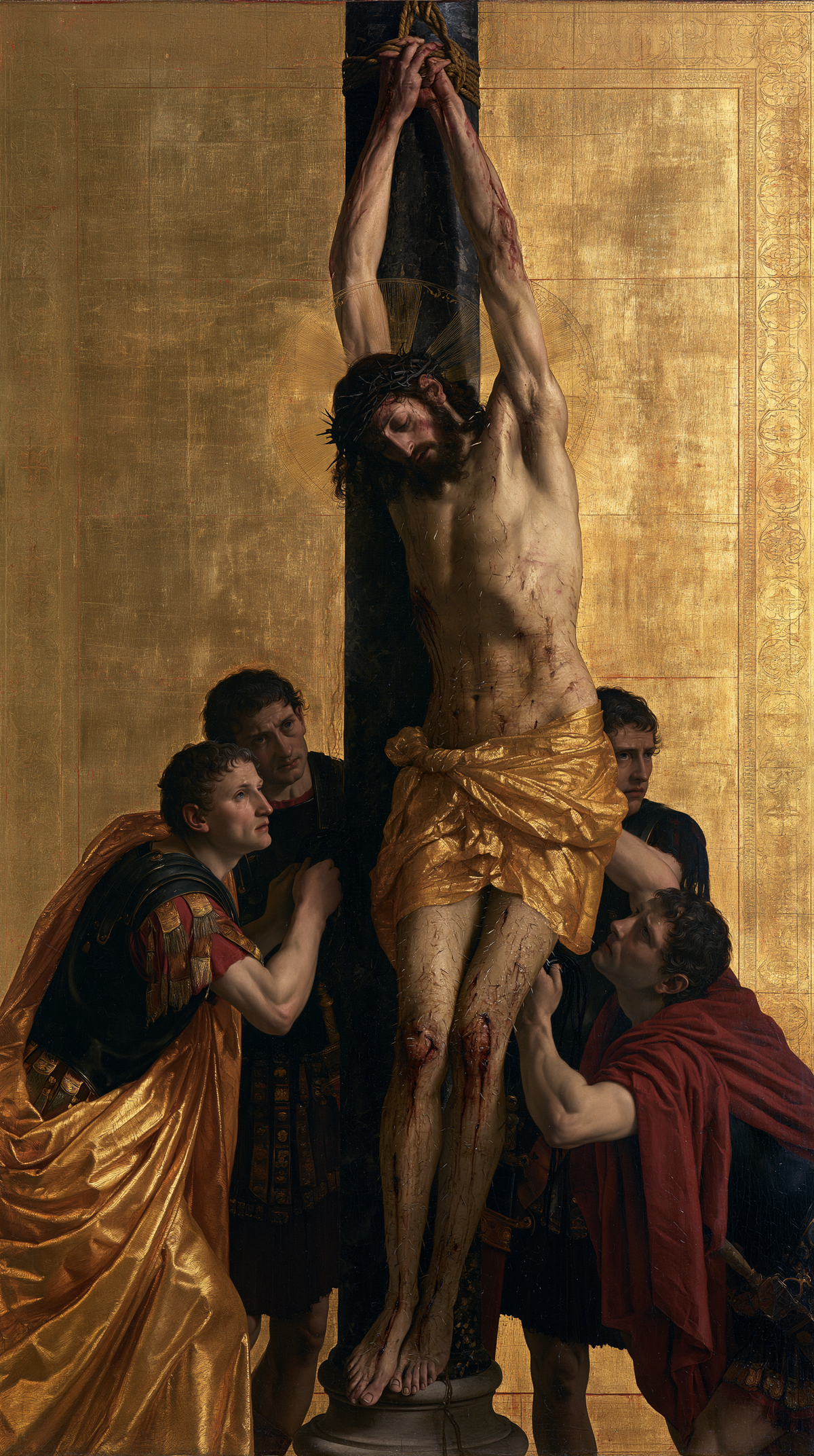 جلد المسيح - الذهبي المقدس · Portrait n° 3 - الفن المسيحي