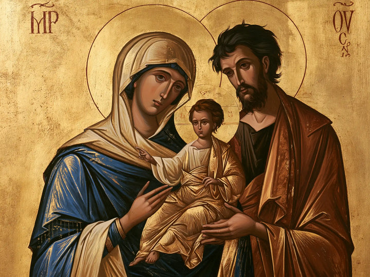 The Holy Family - Contemporary Byzantine · Landscape n° 4