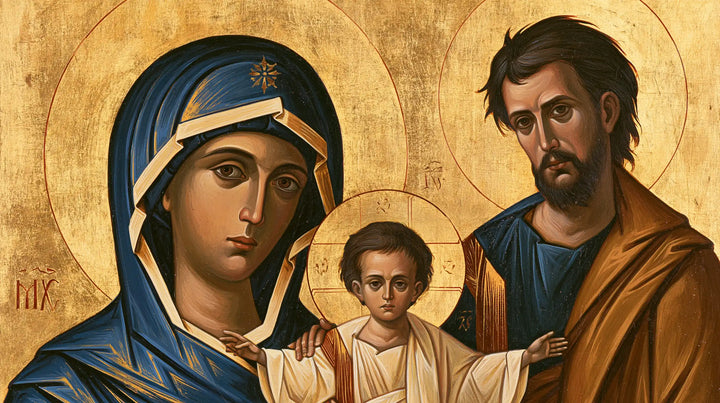 The Holy Family - Contemporary Byzantine · Landscape n° 6