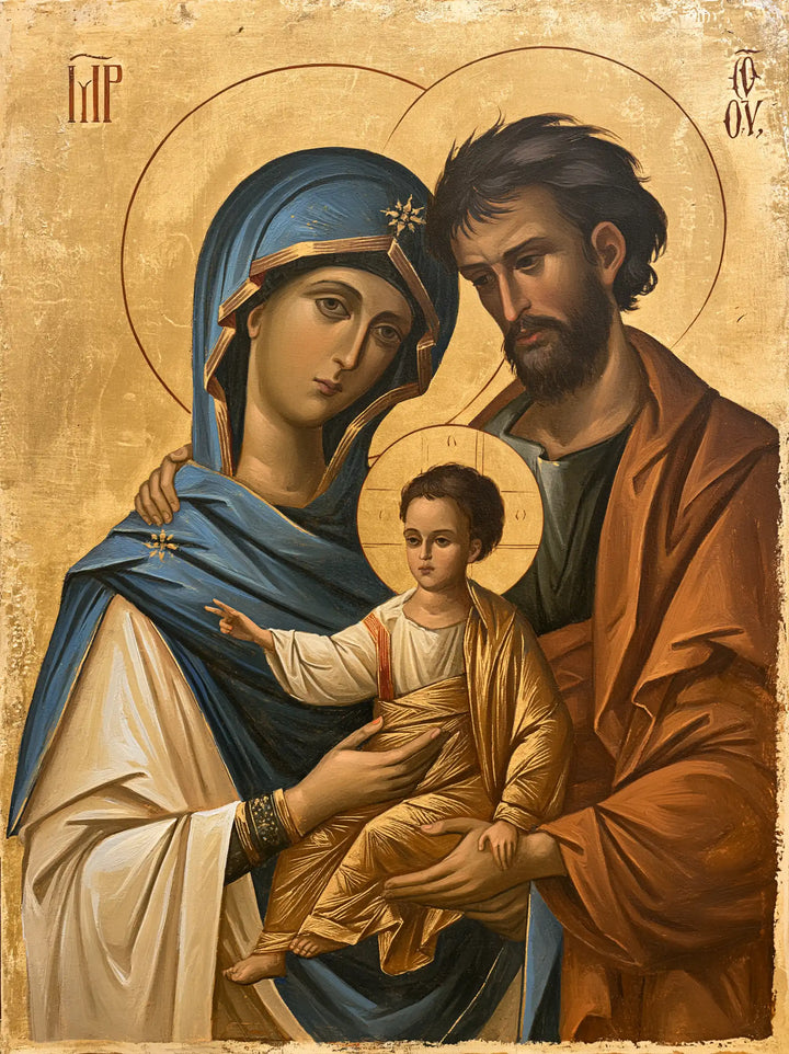 The Holy Family - Contemporary Byzantine · Portrait n° 9