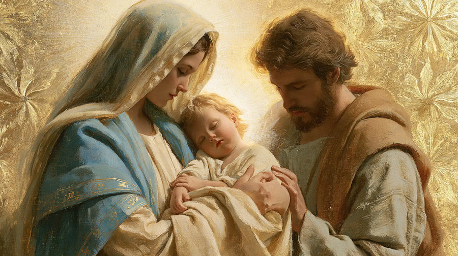 The Holy Family - Sacred Gold · Landscape n° 11