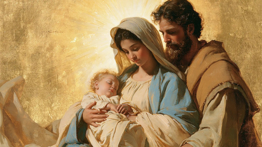 The Holy Family - Sacred Gold · Landscape n° 18