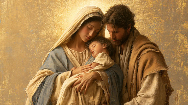 The Holy Family - Sacred Gold · Landscape n° 19
