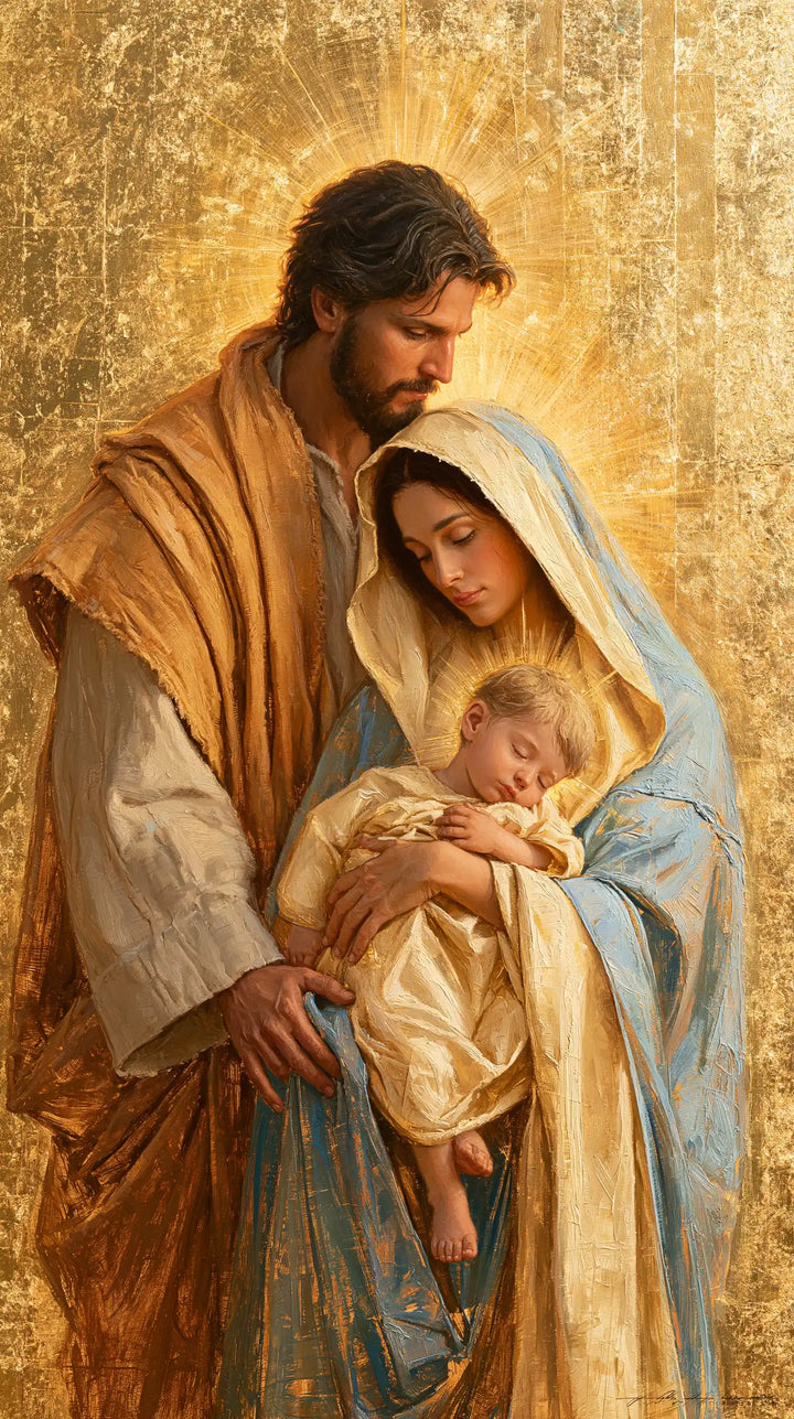 The Holy Family - Sacred Gold · Portrait n° 1