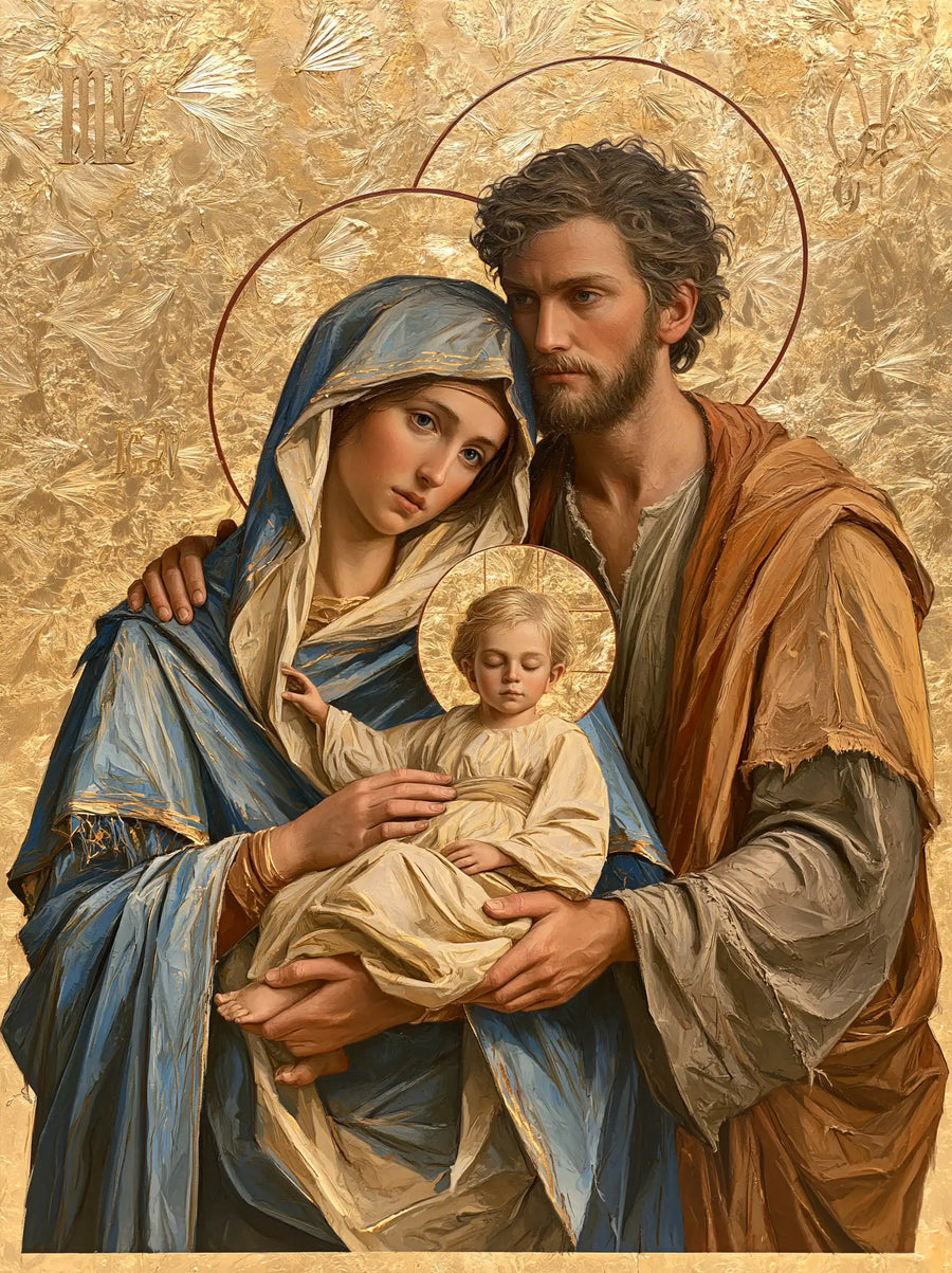The Holy Family - Sacred Gold · Portrait n° 9