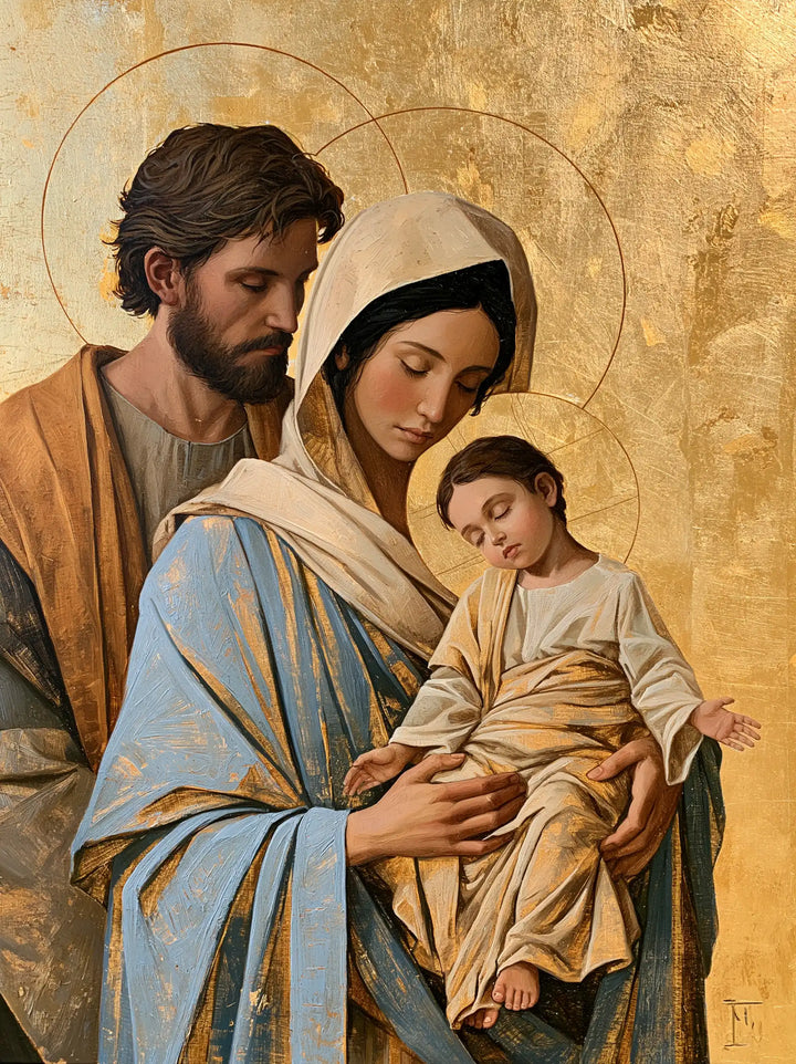 The Holy Family - Sacred Gold · Portrait n° 19