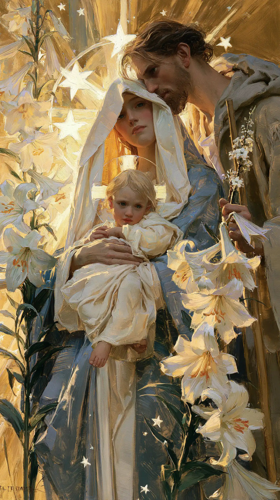The Holy Family - Symbolist · Portrait n° 5