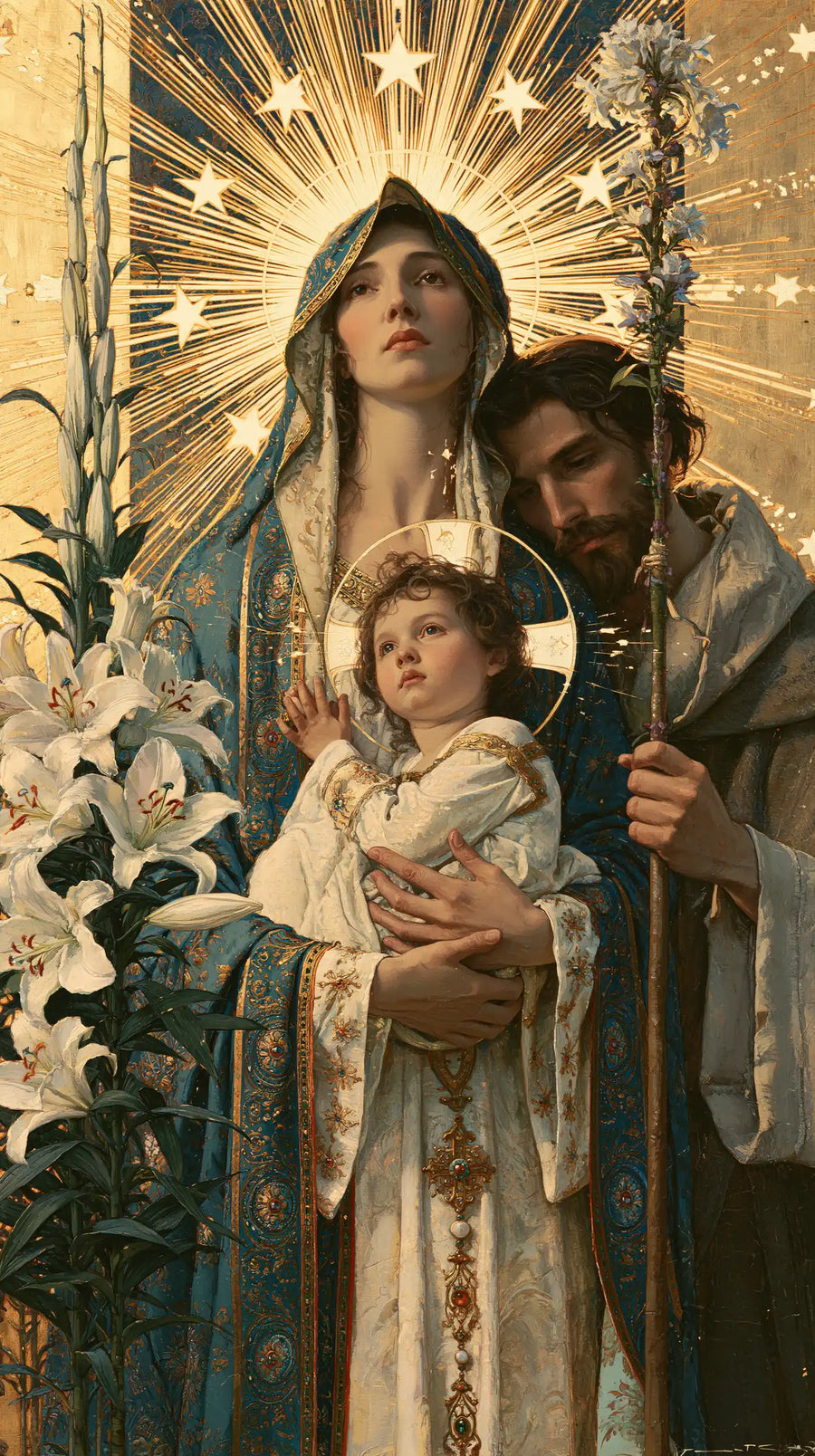The Holy Family - Symbolist · Portrait n° 6