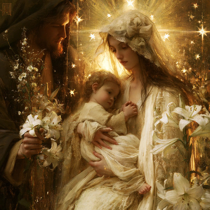 The Holy Family - Symbolist · Square n° 1