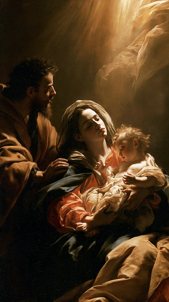 The Holy Family - Theatrical Baroque · Portrait n° 4