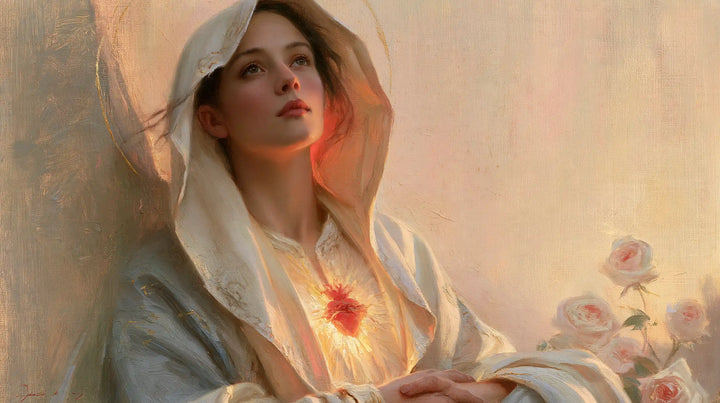 Immaculate Heart of Mary - The Immaculate Heart at Dawn · Landscape n° 7