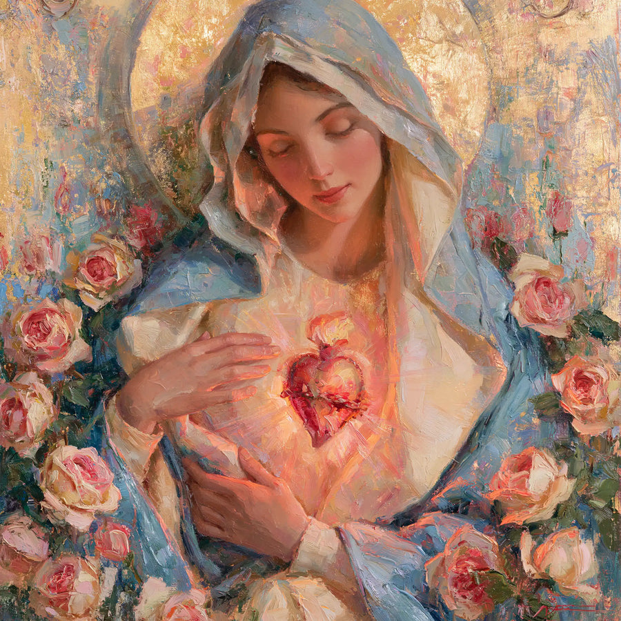 Immaculate Heart of Mary - Impressionist · Square n° 8
