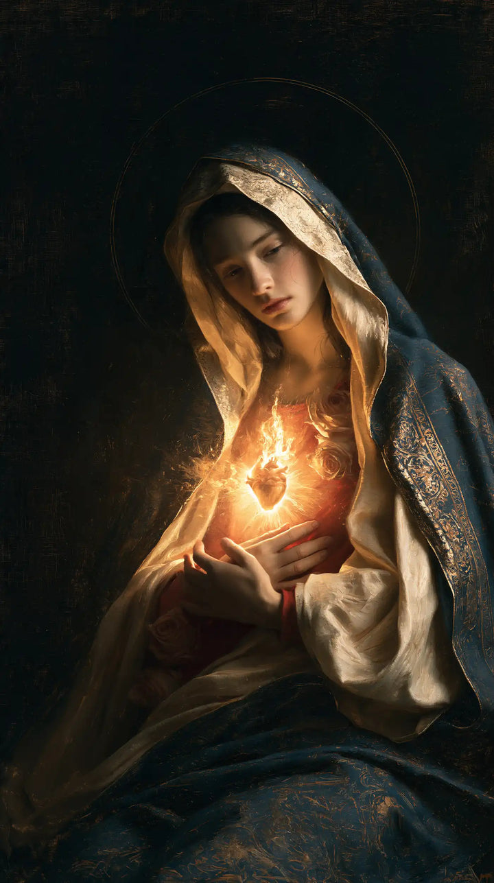 Immaculate Heart of Mary - Mary as Divine Light · Portrait n° 11