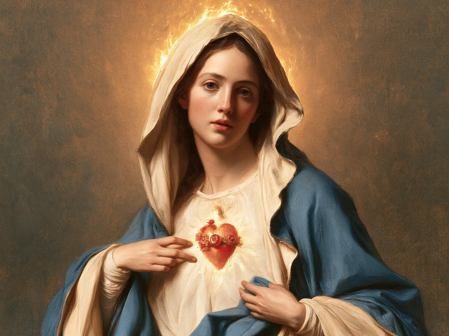 Immaculate Heart of Mary - Peace and Purity of Mary's Heart · Landscape n° 6