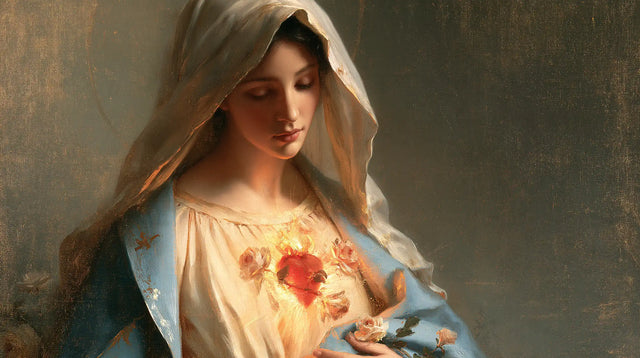 Immaculate Heart of Mary - Sacred Maternal Tenderness · Landscape n° 17