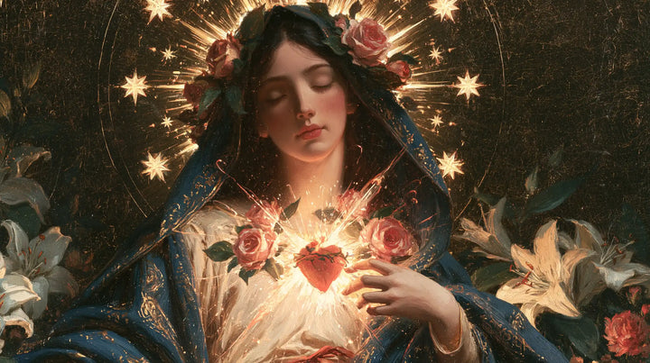 Immaculate Heart of Mary - Symbolist · Landscape n° 14