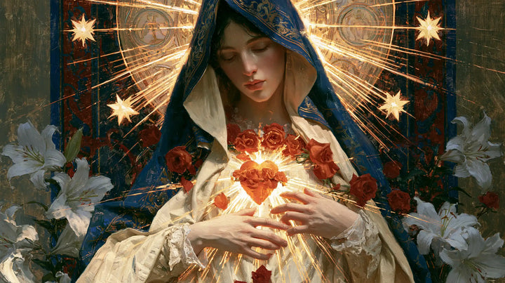 Immaculate Heart of Mary - Symbolist · Landscape n° 22
