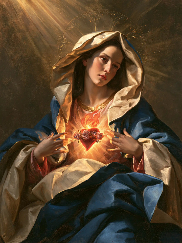 Immaculate Heart of Mary - Theatrical Baroque · Portrait n° 17