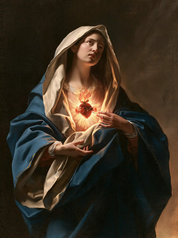 Immaculate Heart of Mary - Theatrical Baroque · Portrait n° 20
