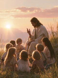 Jesus and the Children — The Word in the First Ray