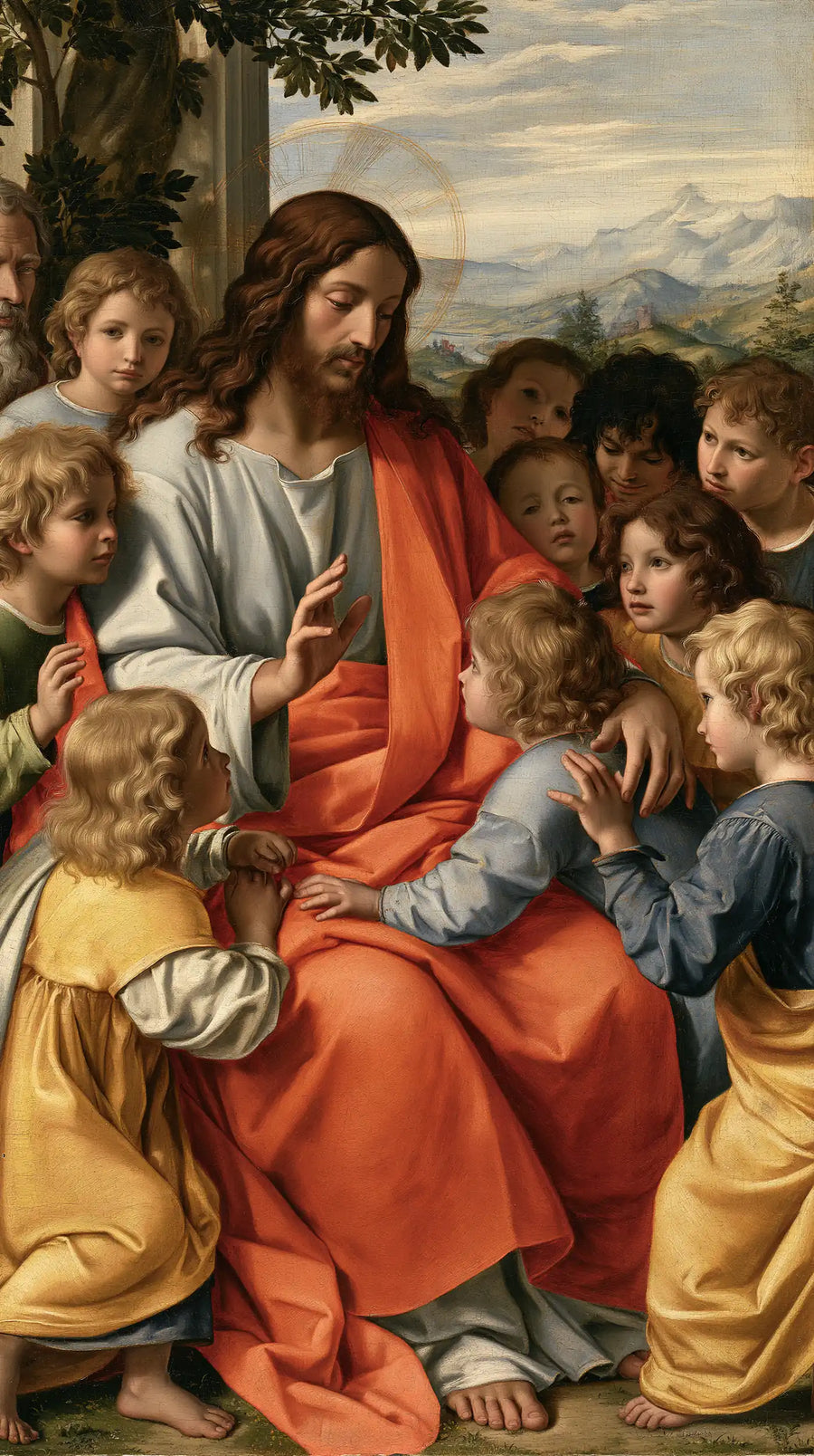 Jesus and the Children - Florentine Renaissance · Portrait n° 1