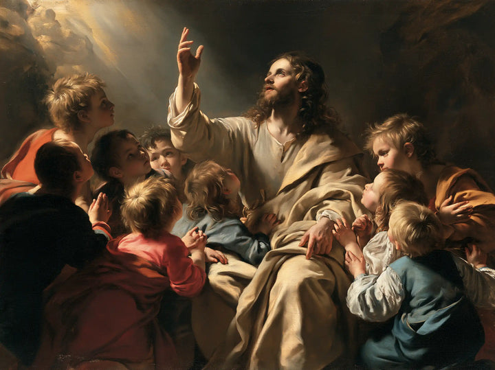 Jesus and the Children - Theatrical Baroque · Landscape n° 2