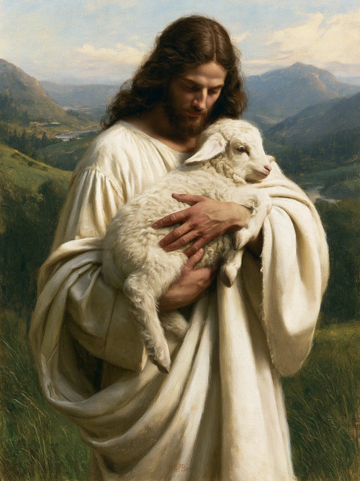 Jesus and the Lamb - Florentine Renaissance · Portrait n° 9