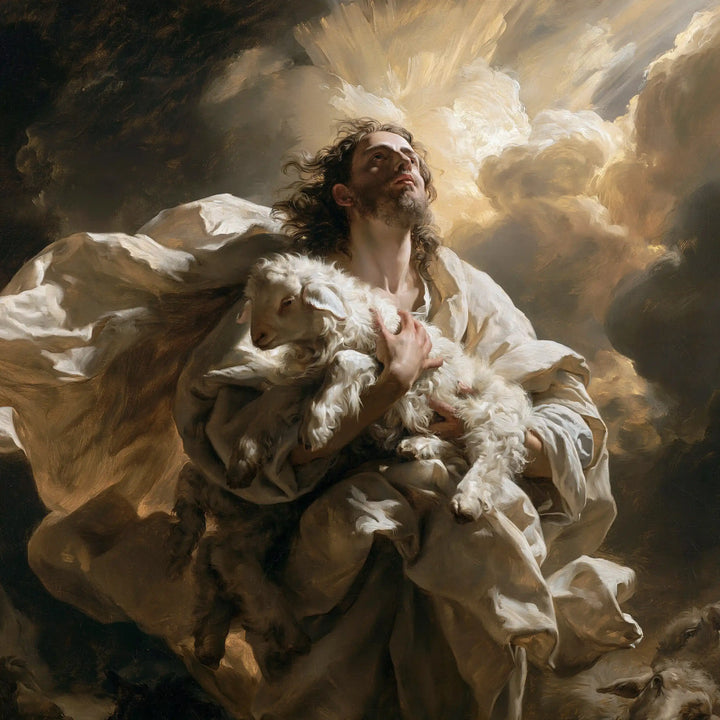 Jesus and the Lamb — The Offering at the Burst of Day