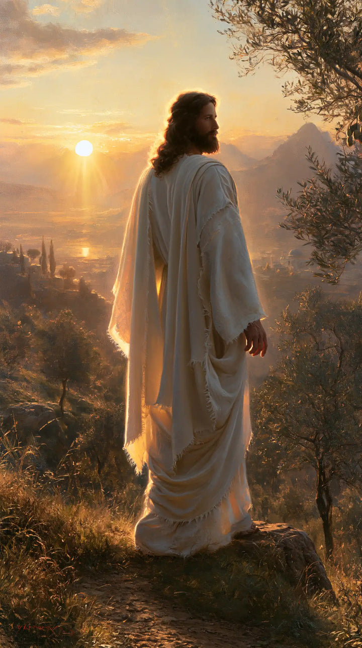 Jesus at Sunset — The Breath of the Heights