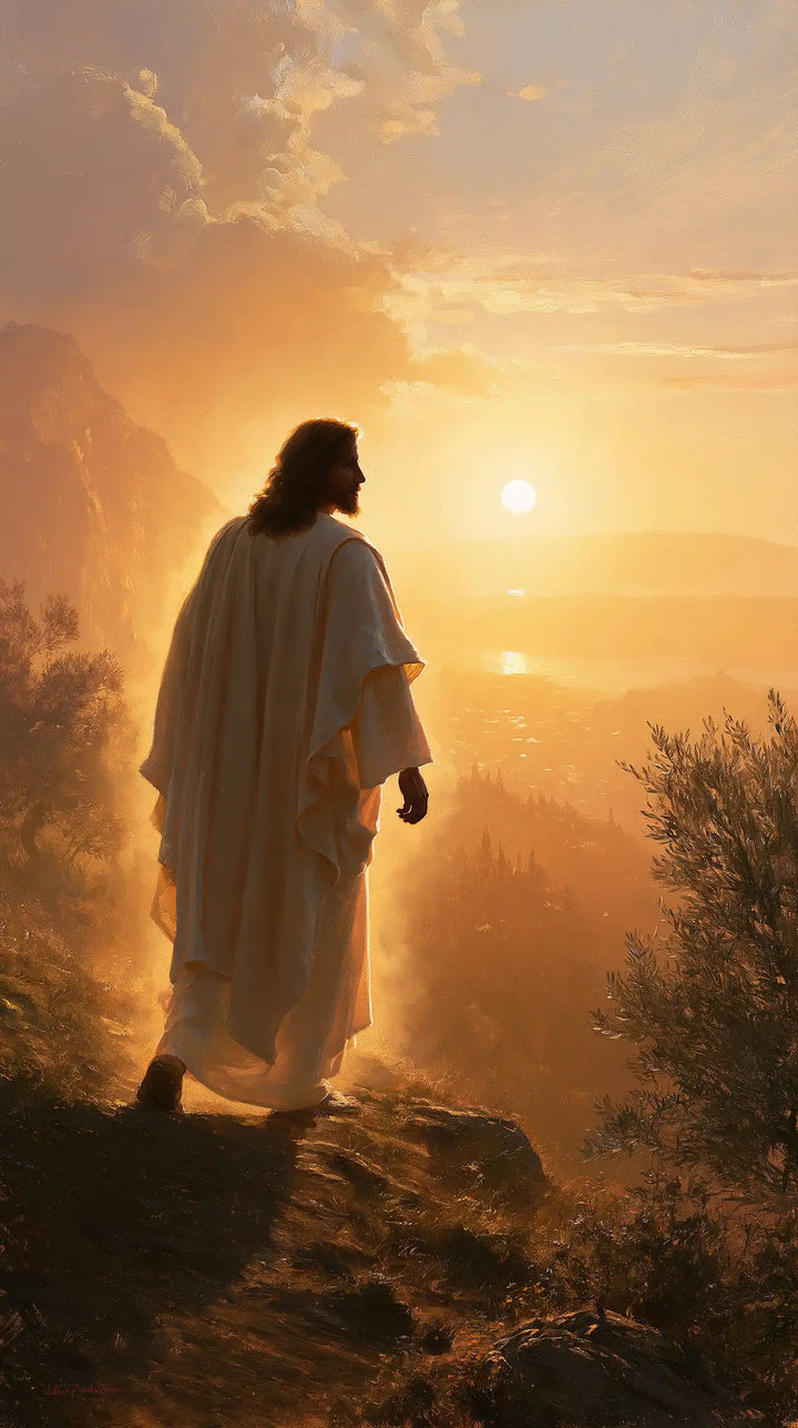 Jesus at Sunset — The Call of the Distance