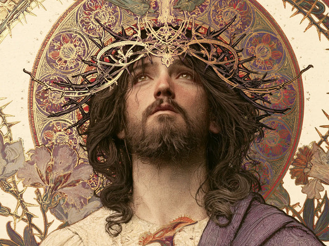 Jesus Crowned with Thorns — The Appeal before the Mauve Rose Window