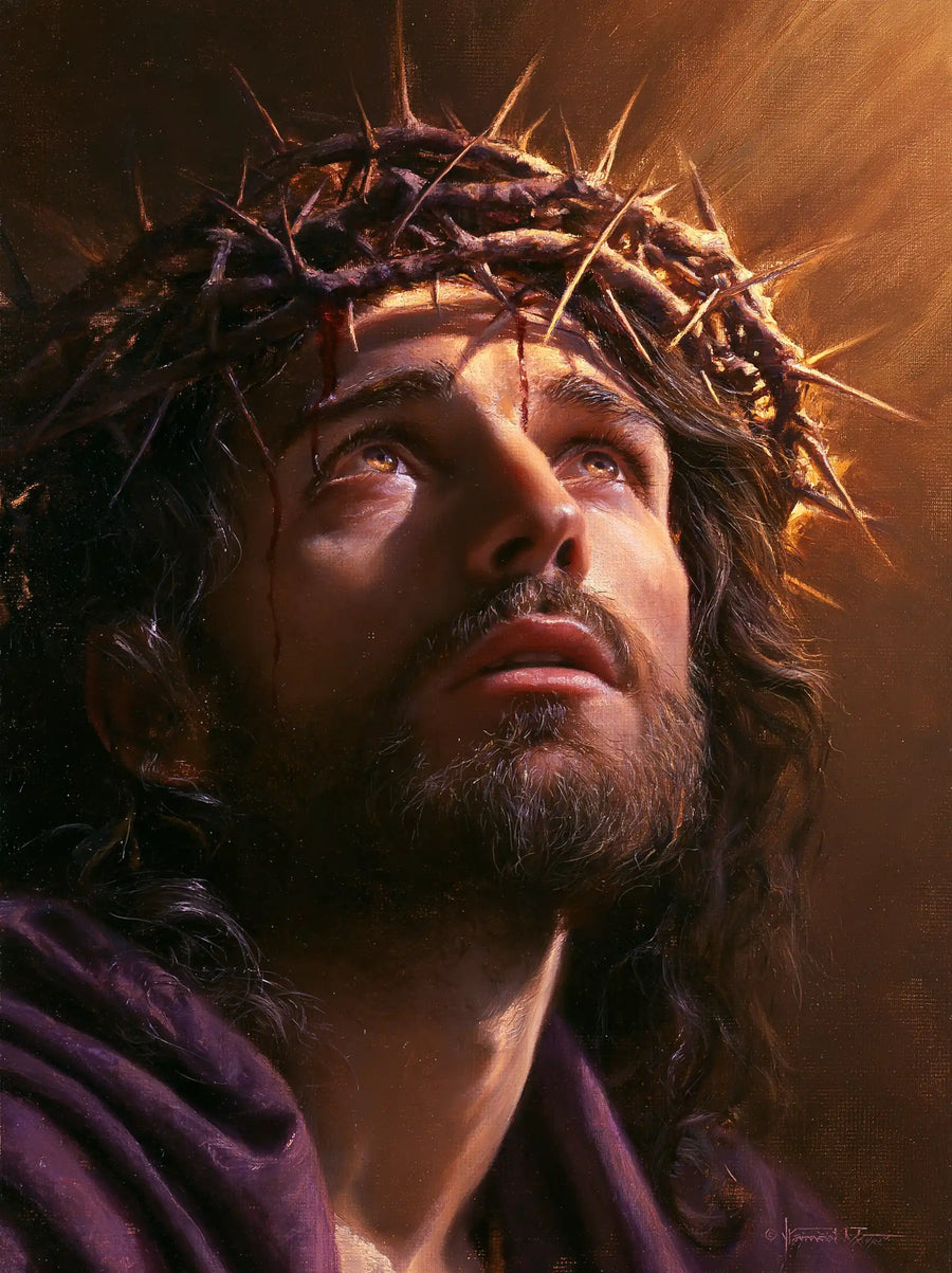 Jesus Crowned with Thorns — Tears beneath the Slanting Ray