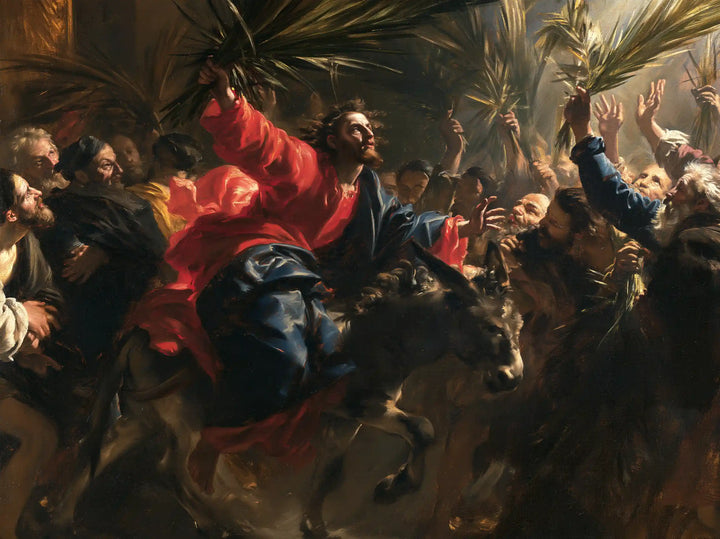 Jesus Enters Jerusalem – Theatrical Baroque · Landscape no. 6