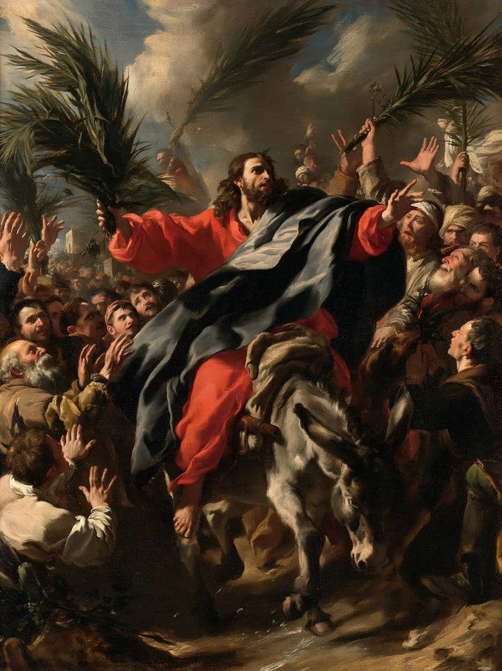 Jesus Enters Jerusalem – Theatrical Baroque · Portrait no. 8