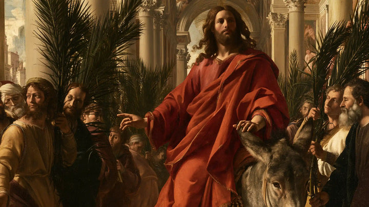 Jesus Enters Jerusalem – Florentine Renaissance · Landscape no. 14