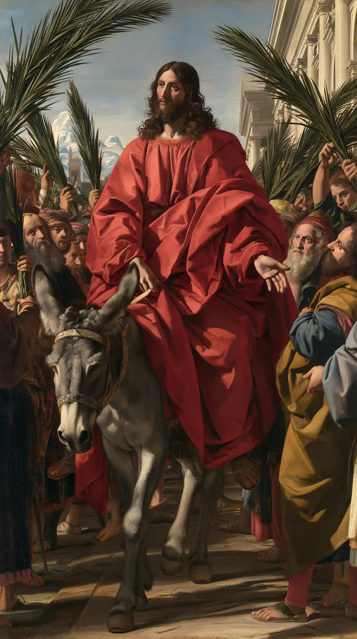 Jesus Enters Jerusalem – Florentine Renaissance · Portrait no. 4