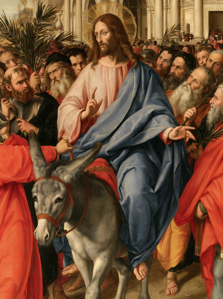 Jesus Enters Jerusalem – Florentine Renaissance · Portrait no. 9
