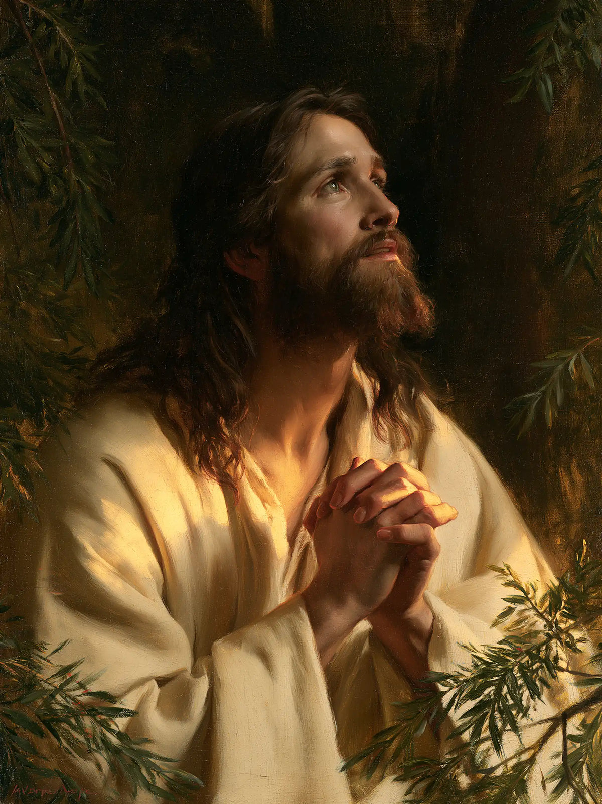 Jesus in Gethsemane — The Gaze beyond the Shadows