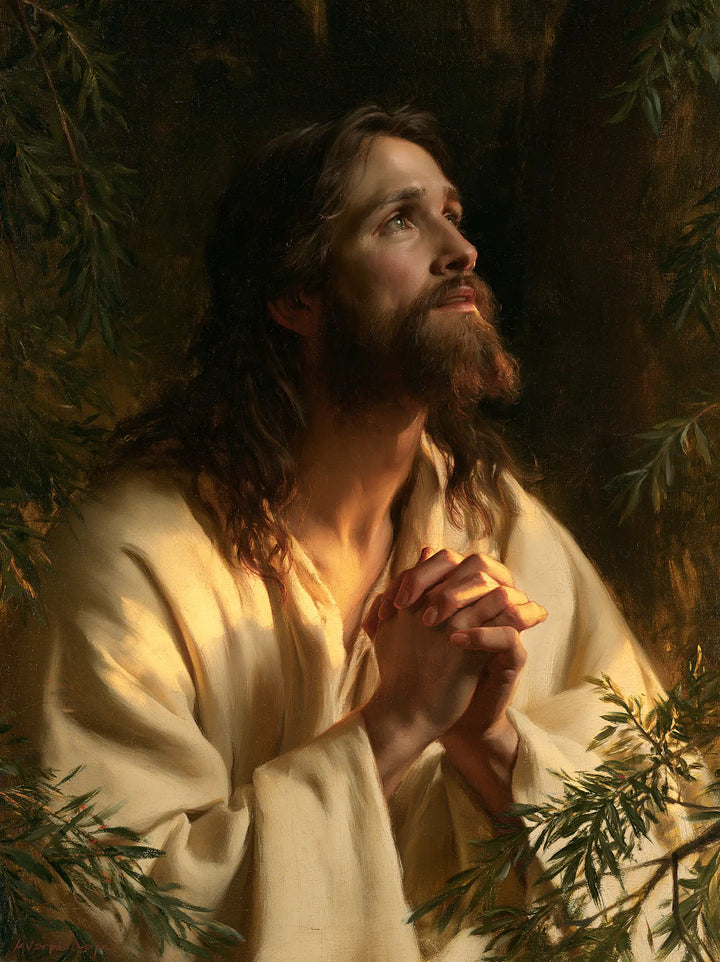Jesus in Gethsemane — The Gaze beyond the Shadows