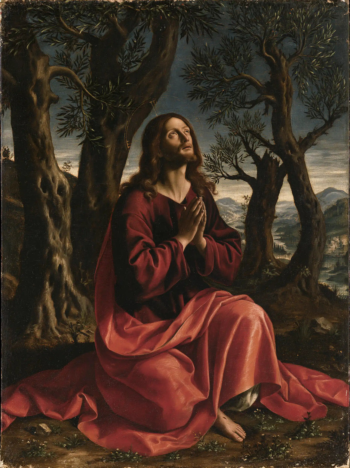 Jesus in Gethsemane - Florentine Renaissance · Portrait n° 12
