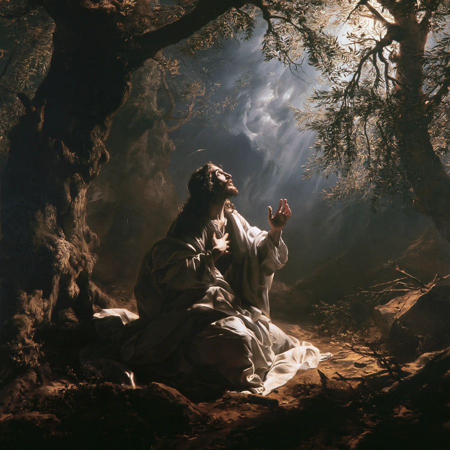 Jesus in Gethsemane — Orison in the Final Clearing