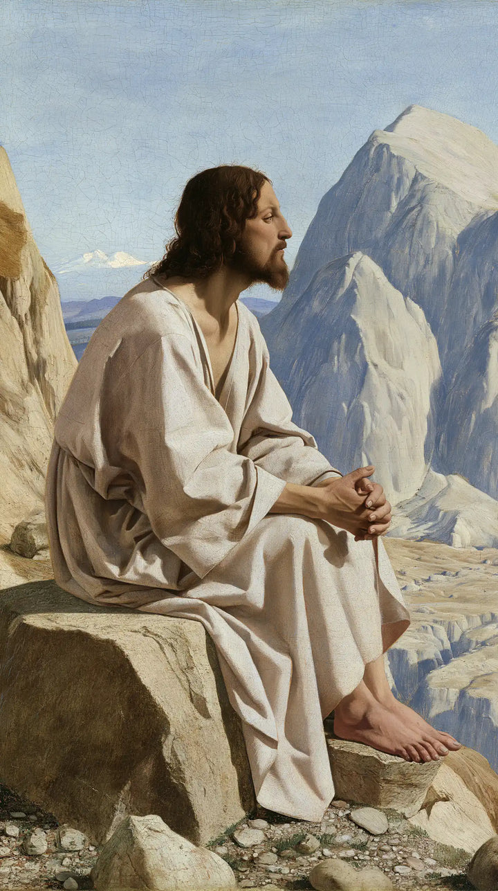 Jesus in the Desert - Florentine Renaissance · Portrait n° 24
