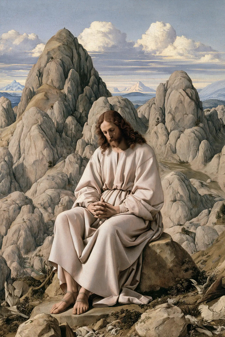 Jesus in the Desert - Florentine Renaissance · Portrait n° 31