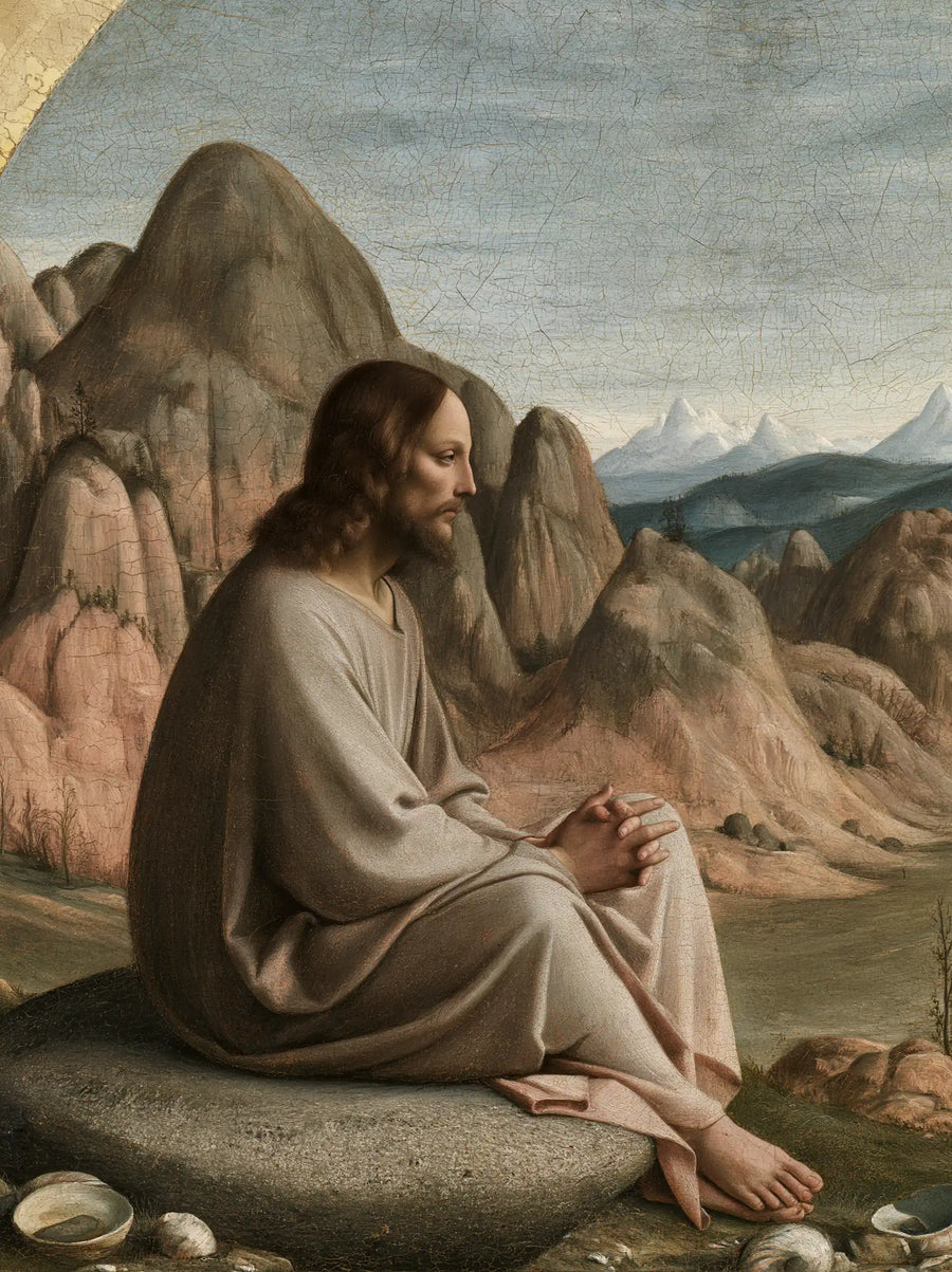 Jesus in the Desert - Florentine Renaissance · Portrait n° 33