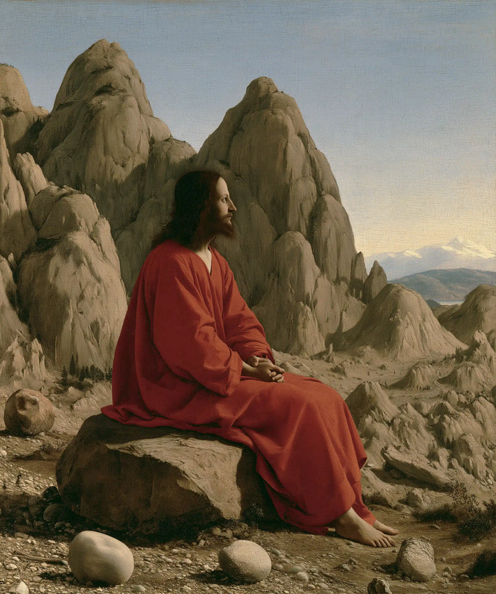 Jesus in the Desert - Florentine Renaissance · Portrait n° 44