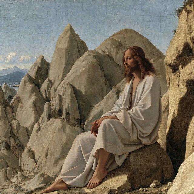 Jesus in the Desert — Rest in the Chamber of Mountains